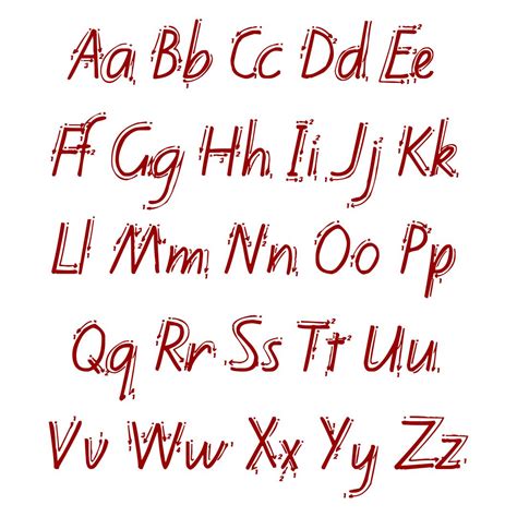 6 Best Printable Manuscript Alphabet Chart