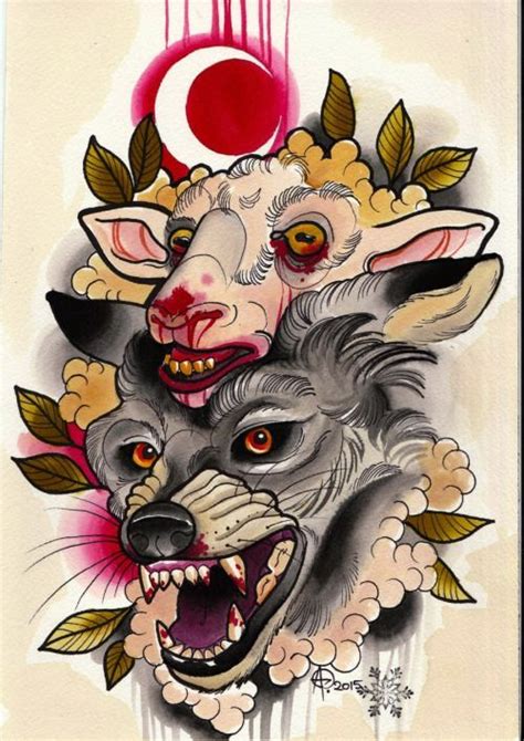 Wolf In Sheeps Clothing Tattoo Design Animal Tattoo Tattoo Designs