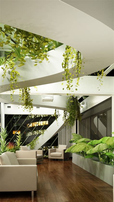 Best indoor plants | interior design ideas tips and trends for home decor. Wallpaper Living room, design, high-tech, modern, plants ...