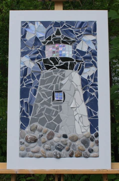 Mosaic Lighthouse Idées Dimage Art Décoratif Mosaique