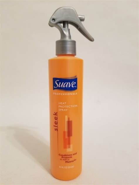 Suave Professionals Sleek Heat Protection Spray 85 Oz Spray Bottle