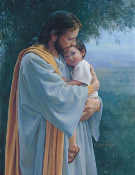 Jesus Abrazando A Un Niño Imagui