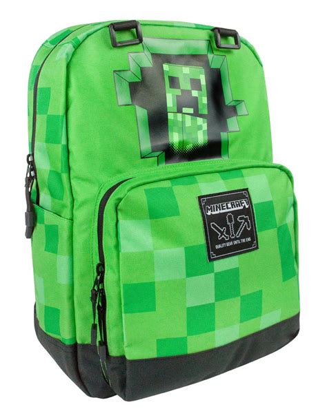 Minecraft Creeper Inside Backpack — Vanilla Underground