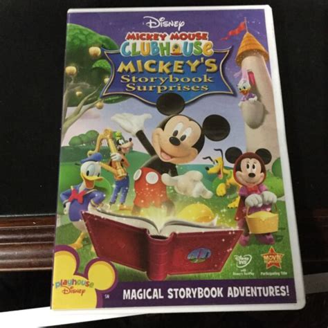 Disney Mickey Mouse Clubhouse Mickeys Storybook Surprises Dvd Ebay