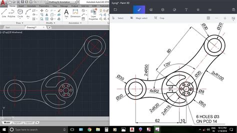 Autocad 2d Drawing For Practice Images Gallery