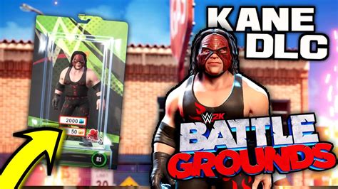 Wwe 2k Battlegrounds Dlc Kane Is Here Youtube