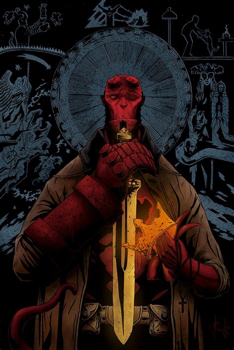 Posts About Hellboy On Florinfecioru Hellboy Art Comics Artwork