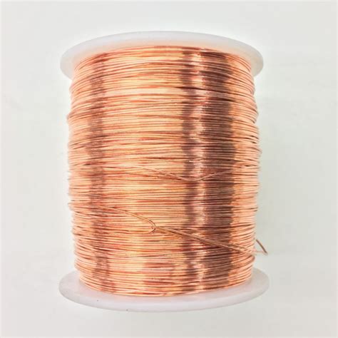 Bulk 24 Gauge Bare Copper Craft Wire 1 Lb 800 Feet Be