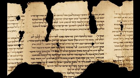 The Dead Sea Scrolls Earliest Hebrew Bible Kanopy