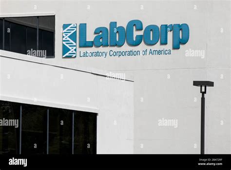 A Logo Sign Outside Of A Facility Occupied By Laboratory Corporation Of