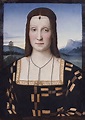 1504-1505 Elisabetta Gonzaga attributed to Raffaello Sanzio (Raphael ...