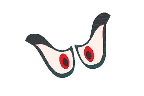 Scary Halloween Eyes Clip Art