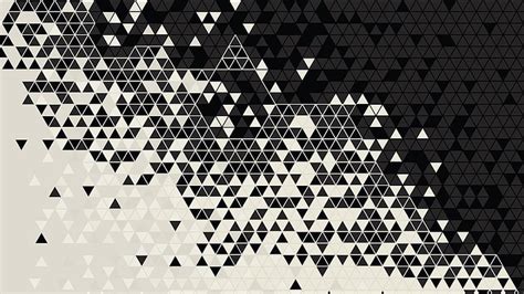 3d 4k Black Geometric Triangles Dark Hd Wallpaper Wallpaperbetter