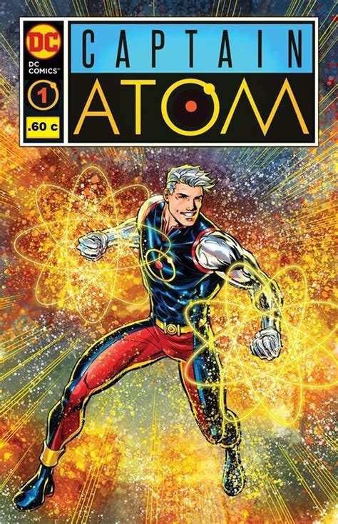 Captain Atom Retro Bronze Age Charlton Classic Comic Book Covers