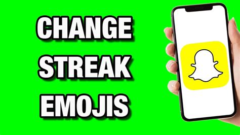 How To Change Streak Emojis On Snapchat Easy Tutorial Youtube