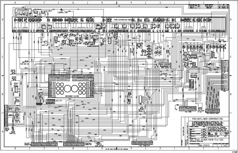 Freightliner does not supply a wiring diagram persay, but they do have a wiring harness layout. Freightliner M2 Wiring Diagram Download