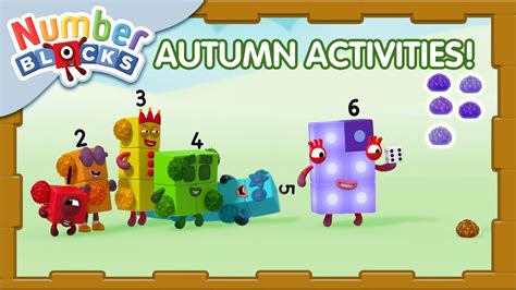 Numberblocks Awesome Autumn Activities 🍂🍁 Learn To Count Youtube