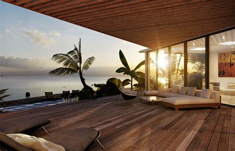 Interior Design For Beach House Builders Villa