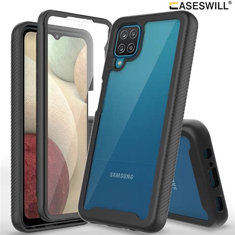 For Samsung Galaxy A12 5g Full Body Clear Shockproof Case With Screen