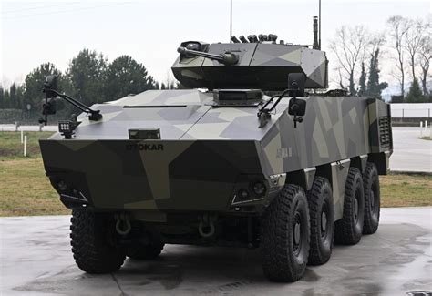 Otokar Unveils Arma Ii 8x8 Armored Fighting Vehicle With Domestic