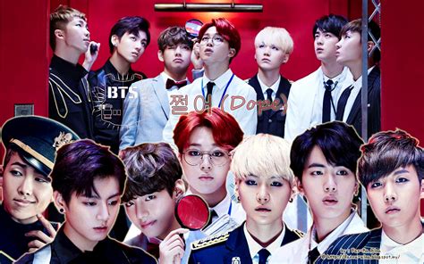 Tumblr is a place to express yourself, discover yourself, and bond over the stuff you love. k-pop lover ^^: BTS - Dope WALLPAPER