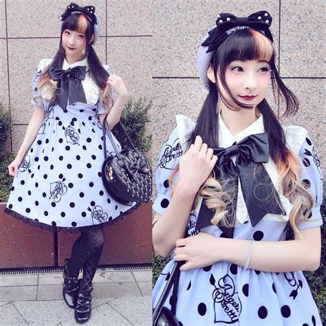 Rinrin On Instagram “今日のコーデ！todays Coord Angelic Pretty Dolly Dot