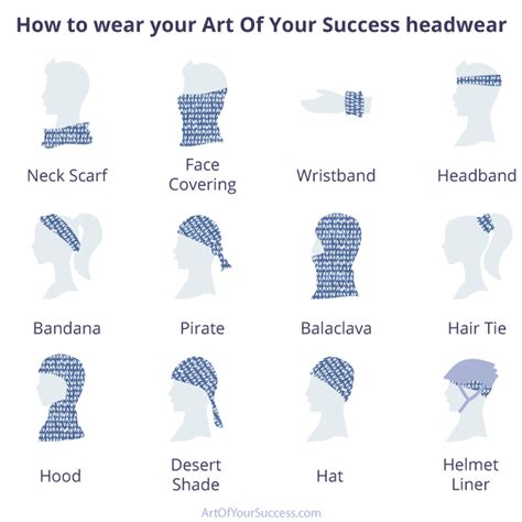 How To Wear A Buff Multifunctional Headwear Art Of Your Success