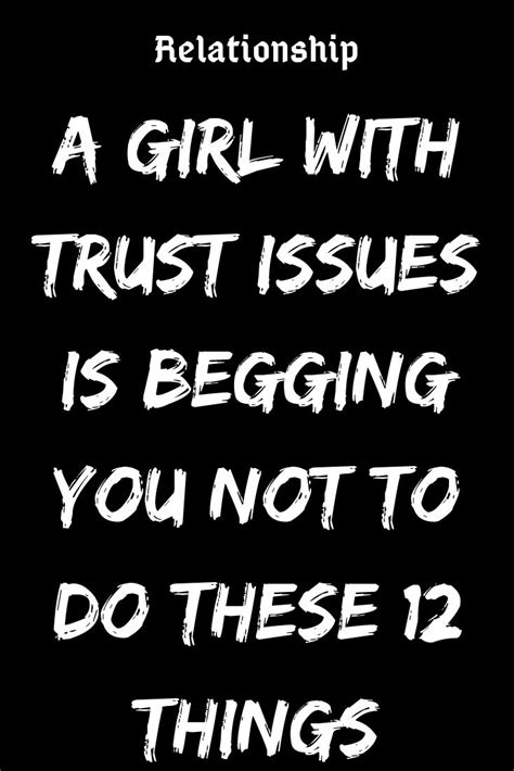 √ Trust Issues Quotes