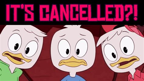 Ducktales Is Cancelled Youtube