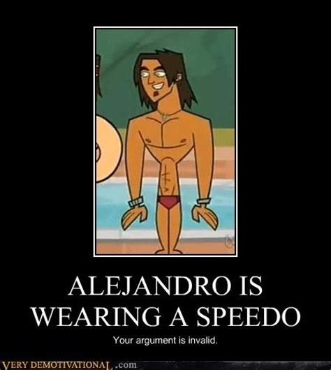 Alejandro Is Wearing A Speedo Total Drama Island Fan Art 14675002 Fanpop