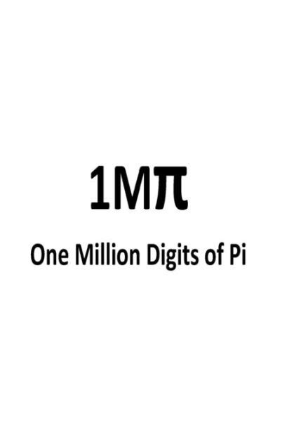 One Million Digits Of Pi Computation Of 1000000 Digits Of Pi By