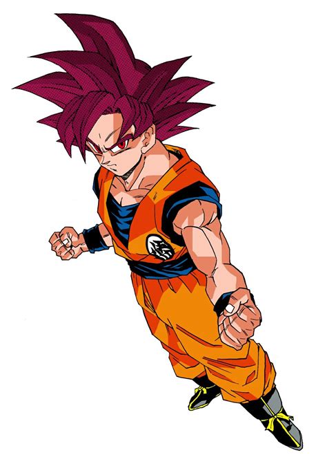 Goku Ssj God Universo Personajes De Dragon Ball Dragon Ball