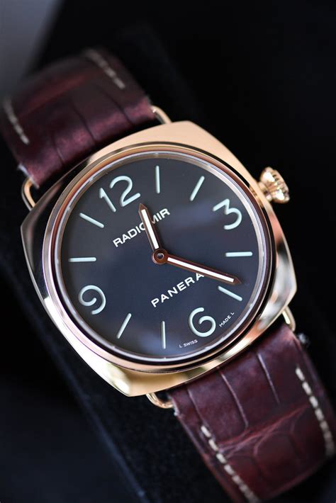 Fs Excellent Condition Panerai Radiomir 231 Rose Gold Mywatchmart