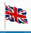 Bandeira do Reino Unido ilustração stock. Ilustração de grande - 25808814