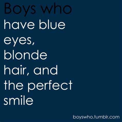 Blonde Hair Blue Eyes Quotes Quotesgram