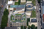 Stuttgart von oben - Gebäudekomplex der Hochschule HMDK Staatliche ...