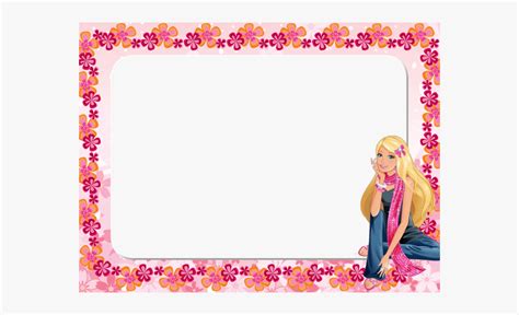 Barbie Clipart Borders Barbie Borders Transparent Free For Download On