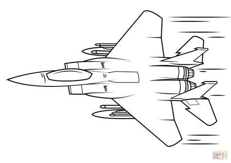 Dibujo De F 15 Eagle Para Colorear Dibujos Para Colorear Imprimir Gratis