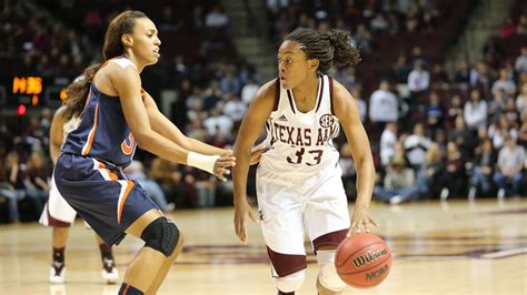 Wbb Aggies Prove Too Much For Auburn Move To 3 1 In Sec Play Texags