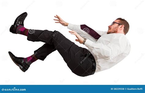 Man Fall Stock Photo Image Of Businessman Falling Pose 38229558