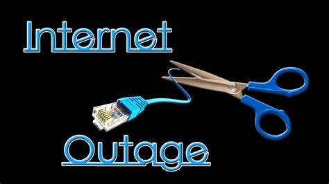 Most outages are mercifully short. Internet Outage - YouTube