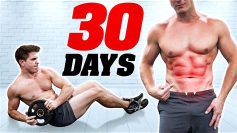 Get 6 Pack Abs In 30 Days Abs Workout Challenge Youtube