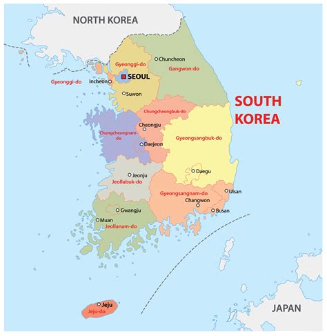 South Korea Maps And Facts World Atlas