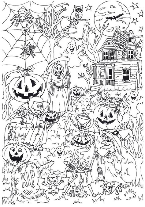 Tekeningen die aansluiten bij hun leefwereld. Nieuwste kleurplaat Halloween! | halloween | Mirelle ...