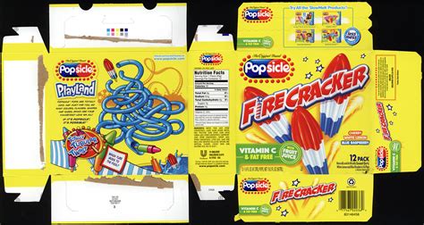 Unilever Popsicle Firecracker Ice Pops Box 2011 Flickr