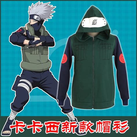 New Naruto Cosplay Clothes Costumes Kakashi Shikamaru Cosplay Hoodies
