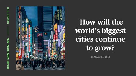 How To Reshape The Future Of Megacities