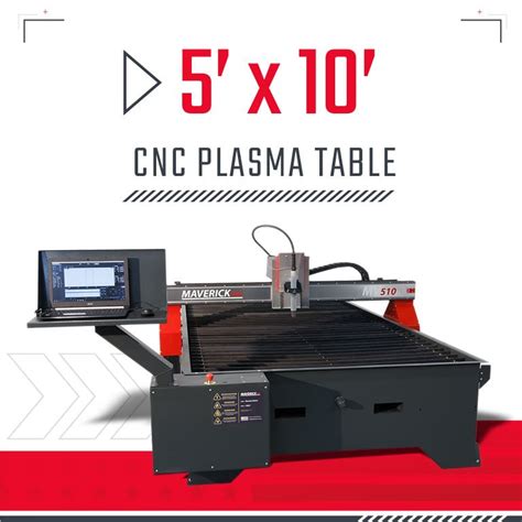 Cnc Plasma Cutter 5x10 Plasma Cutting Table Maverickcnc