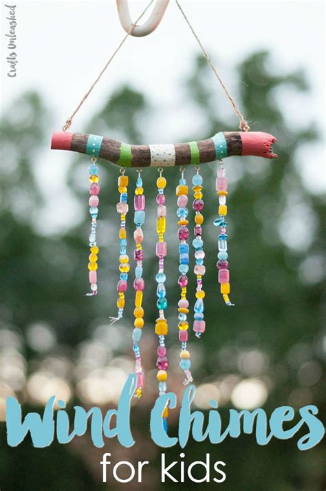 Beaded Diy Wind Chimes For Kids