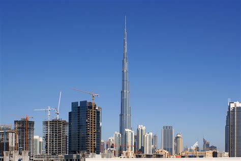 Lugares Del Mundo Burj Khalifa Dubái Emiratos Árabes Unidos